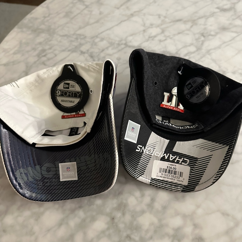 Patriots SuperBowl LI & Conference champions BOTH Hats w tags - both hats - Picture 7 of 7
